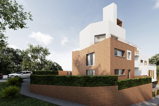 Double Residential Building
